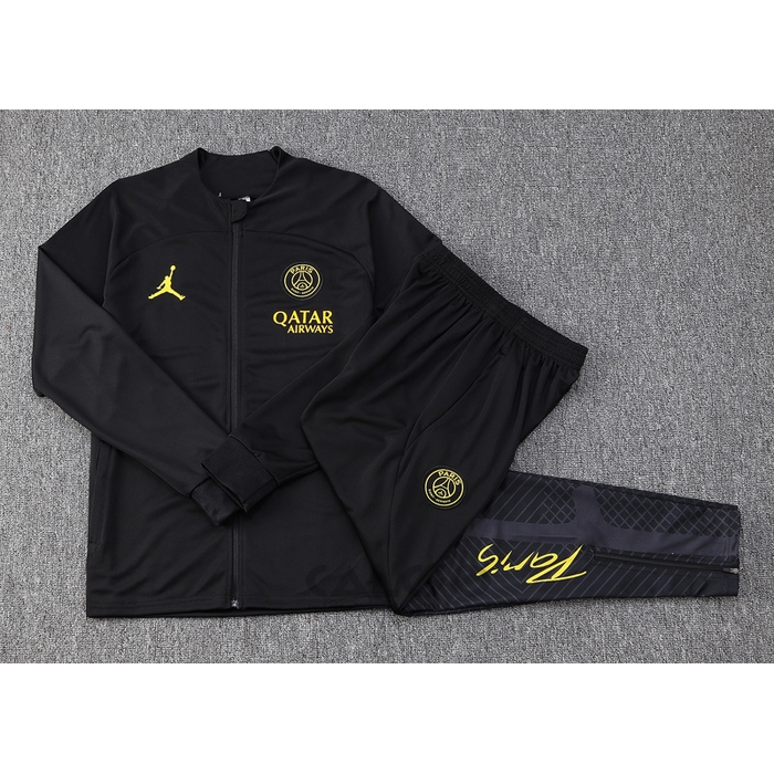 Tuta da Track di Giacca Paris Saint-Germain Jordan 2023-2024 Nero
